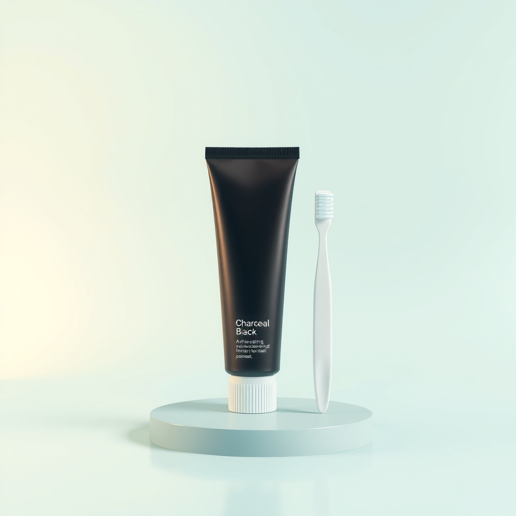 Illustration: Does Activated Charcoal Toothpaste Actually Whiten Teeth Safely?
