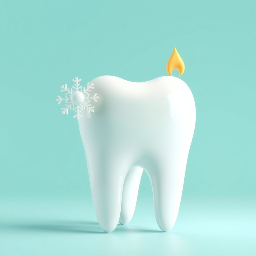 Illustration: Sensitive Teeth: Why Hot, Cold or Sweet Foods Cause Pain